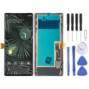For Google Pixel 6 Pro G8VOU OLED LCD Touch Assembly With Frame