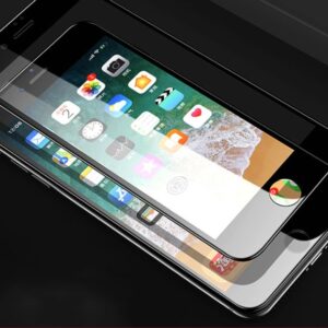 PhoneX 8 7 6s Plus All-inclusive 3D carbon fiber soft edge tempered glass protective film