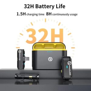 Wireless Lavalier Microphone Portable Mobile Phone