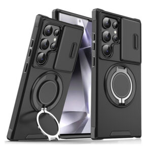 Link Window-opening Phone Case Rotating Stand Cover
