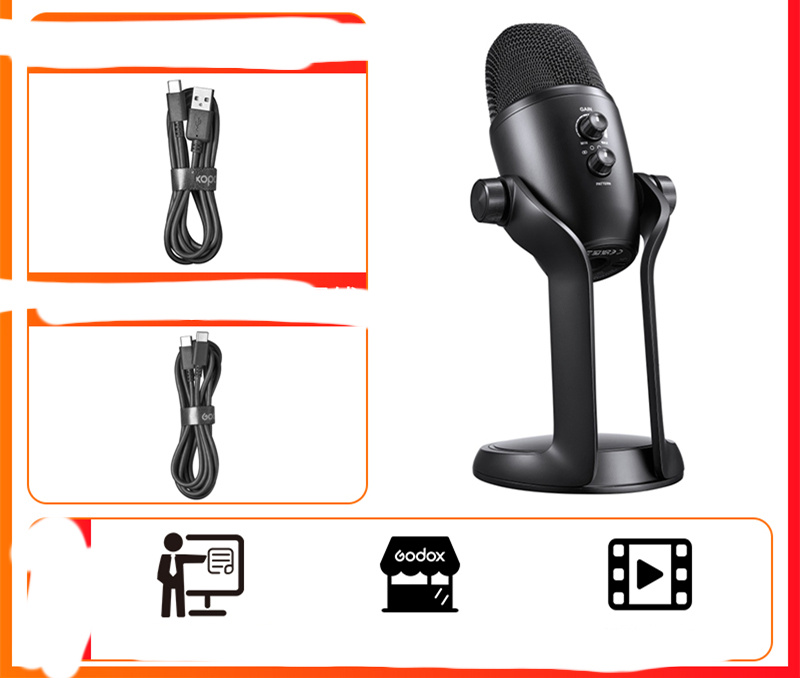 K Song Noise-cancelling Microphone Plug And Play High-level Compatibility - Image 6