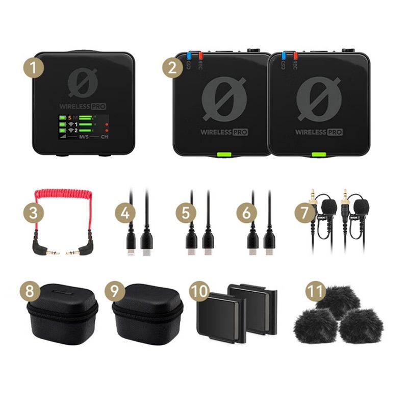 Wireless Microphone 2 Generation SLR Camera And Phone Collar Clip Type 1 Drag 2 - Image 6